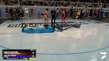 117 lbs X Bracket - Kellen Frost, Alaska vs Grant Rodgers, Interior Grappling Academy