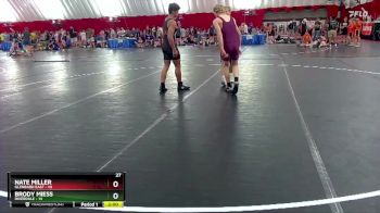 138 lbs Round 1 (6 Team) - Nate Miller, Glenbard East vs Brody Miess, Riverdale