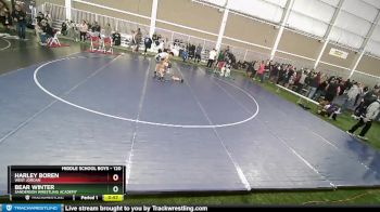 120 lbs Champ. Round 2 - Bear Winter, Sanderson Wrestling Academy vs Harley Boren, West Jordan