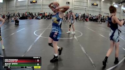 84 lbs Round 2 (8 Team) - Bucky Smith, OMP vs Ari McKenna, Brawler Elite