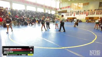 237 Girls Semifinal - Sevyn Diaz, Brawley vs Honey Orduno Rivas, El Cajon Valley