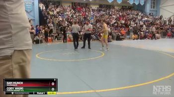 150 lbs Quarterfinal - Sam Munch, Salesianum vs Cody Waski, Caesar Rodney H S