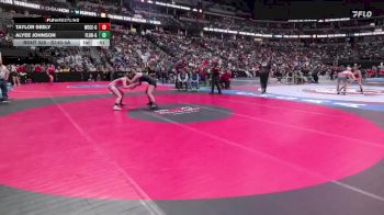 G140-4A Cons. Round 3 - Taylor Seely, Weld Central Girls vs Alyee Johnson, Florence High School Girls