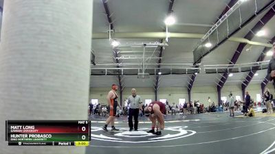 285 lbs Champ. Round 1 - Matt Long, Gannon University vs Hunter Probasco, Ohio Northern Univerity