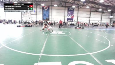 106 lbs Consi Of 16 #2 - Anthony Bojorquez, MA vs Ben Donato, DE