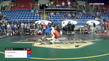 132 lbs Rnd Of 128 - Cj Composto, New Jersey vs Jimmy Ruston, Illinois