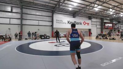 74 kg Cons. Round 5 - Conner Harer, SKWC vs Allen Catour, Dubuque Wrestling Club