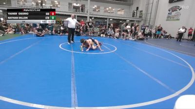 84 lbs Round 2 - Yadier Osorio, Ohio Gold Black vs Nathan Dillon, CTWHALE