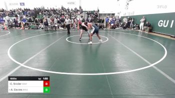 190 lbs Quarterfinal - Cole Snider, Branford vs Aidyn Davies, Bristol Eastern