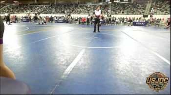 90 lbs Consi Of 8 #1 - Ariana Cobb, Raw Wrestling Club vs MaKinley McNabb, Chickasha Youth Wrestling