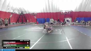 132-133 B Round 3 - Cowan Lambert, Holmen vs Kameron Nelson, Albert Lea