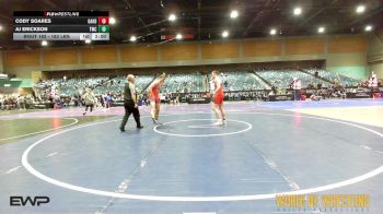 182 lbs 2nd Place - Cody Soares, Oakdale vs AJ ERICKSON, Toro World Club
