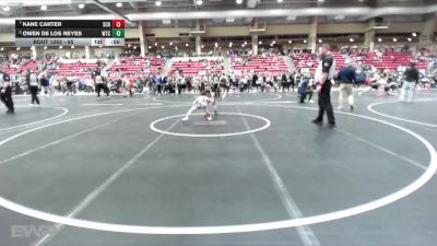 55 lbs Quarterfinal - Kane Carter, Steel City Reloaded vs Owen De Los Reyes, WTC