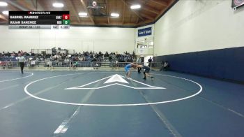 125 lbs Quarterfinal - Gabriel Ramirez, Unattached vs Julian Sanchez, Menlo NCWA