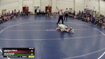 125 lbs Round 3 (6 Team) - Lincoln Steele, Idaho vs Devin Ehler, Illinois Gold
