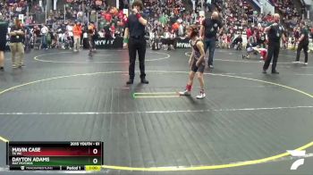 61 lbs Champ. Round 1 - Mavin Case, TK WC vs Dayton Adams, Mat Psychos