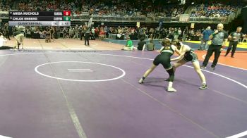 5A 105 lbs Quarterfinal - Anisa Nuchols, Canyon Randall vs Chloe Enberg, Cedar Park