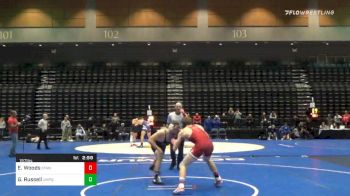 157 lbs Consolation - Ethan Woods, Stanford vs Garrett Russell, Umpqua