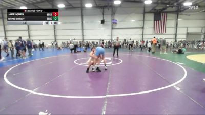 130 lbs Round 5 (4pm Saturday) - Jake Jones, Maryland Gold vs Mike Brady, Dynasty Black