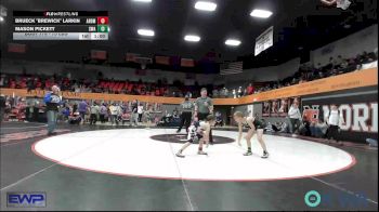 75 lbs Consolation - Brueck "Brewick" Larkin, ARDMORE TAKEDOWN CLUB vs Mason Pickett, Shelton Wrestling Academy