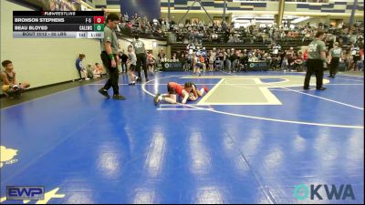 55 lbs Round Of 16 - Bronson Stephens, F-5 Grappling vs Beau Bloyed, Carl Albert