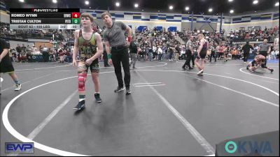 110 lbs Quarterfinal - Ben Short, Mannford Pirate Youth Wrestling vs Gunner Preston, Enid Youth Wrestling Club