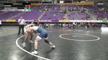 157 lbs Quarters & 1st Wb (16 Team) - Bo Davis, Corban University vs Brayden Forman, Central Methodist