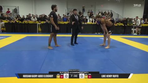 Luke Henry Ruffo vs Hussam Kadry Abdo Elebshihy 2026 Pan IBJJF Jiu-Jitsu No-Gi Championship