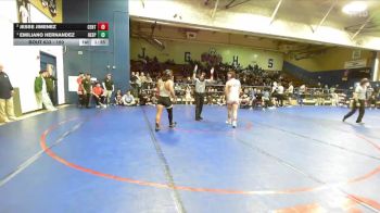 150 lbs 1st Place Match - Emiliano Hernandez, Hesperia vs Jesse Jimenez, Centennial (Corona)
