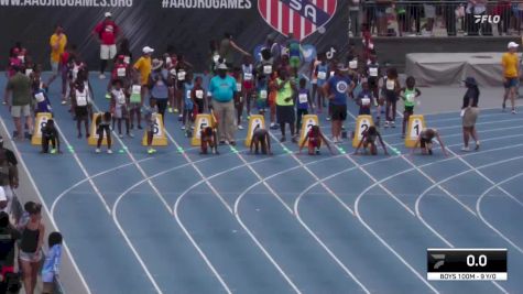 Youth Boys' 100m Championship, Semi-Finals 1 - Age 9