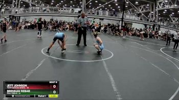 88 lbs Round 2 (8 Team) - Jett Johnson, Team Gotcha White vs Brennan Rebar, Full Circle