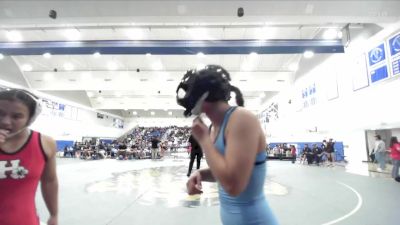 117 lbs Champ. Round 2 - Alondra Avila, Moorpark College vs Tianna Fernandez, Westcliff University