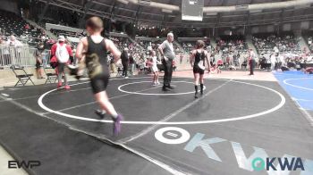 80 lbs Semifinal - Addilynn Turner, Claremore Wrestling Club vs Zoey Ward, Keystone Wrestling Club