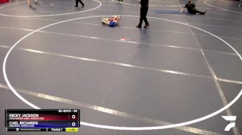 56 lbs Round 3 - Micky Jackson, Stillwater Area Wrestling vs Cael Richards, Kingdom Wrestling