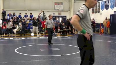 175 lbs Quarterfinal - Rory White, St. Francis vs Lucas Schmitz Matos, Canisius