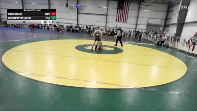 88 lbs Round 2 (10:30am Friday) - Garrett Whalen, PA Silver vs Luke Beck, Rough House W.C.