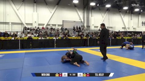 TEJ. KELLY vs WEN ONG 2024 World IBJJF Jiu-Jitsu No-Gi Championship