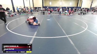 215 lbs Cons. Round 3 - Aaron Dunigan Jr., WI vs Drake Buthe, IA