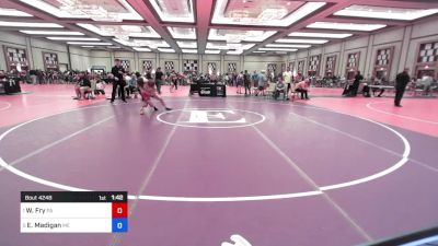 132 lbs Semifinal - Wyatt Fry, Pa vs Evan Madigan, Me