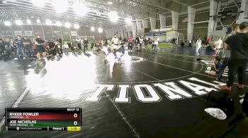 110 lbs Finals (8 Team) - Joe Nicholas, Team Prestige vs Ryker Fowler, Champions