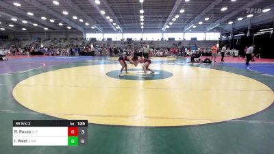 120 lbs Rr Rnd 3 - Reagan Roxas, Elite NJ HSG Black vs Izzy West, Stormettes Wrestling