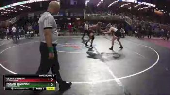 2A 160 lbs Cons. Round 2 - Ronan Bozeman, Fleming Island vs Clint Griffin, St. Augustine