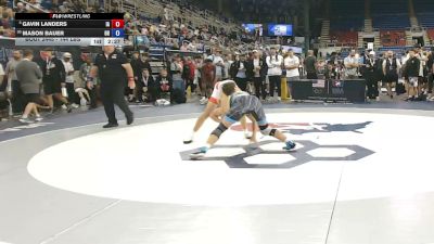 144 lbs Champ. Rd Of 32 - Gavin Landers, Iowa vs Mason Bauer, Ohio