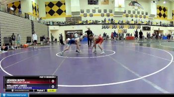 106 lbs Champ. Round 1 - Jensen Boyd, Delta Wrestling Club Inc. vs William Lakes, Legends Of Gold Wrestling