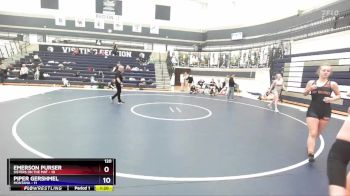 125 lbs Round 2 (4 Team) - Nadia Edmist, Sisters On The Mat vs Allie Treese, Montana
