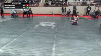 90_B lbs Final - Mason Myers, Kane vs Daniel Corbin, Wilkes Barre