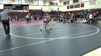 JV-20 lbs Quarterfinal - Alexis Williams, North Linn vs Camie Opiol, Solon
