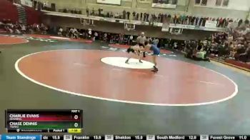 152 lbs Semifinal - Charlie Evans, Newberg vs Chase Dennis, Tigard