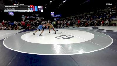 175 lbs Cons. Rd Of 64 - Sam Harrington, PA vs Logan Hayes, PA