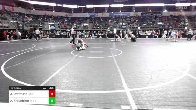 175.5 lbs Semifinal - August Rottmann, Highland, IL vs Amelia Frounfelter, Mountain Home Flyers